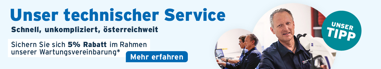 Unser technischer Service: Schnell, unkompliziert, oesterreichweit, Sichern Sie sich 5 % Rabatt im Rahmen unserer Wartungsvereinbarung*